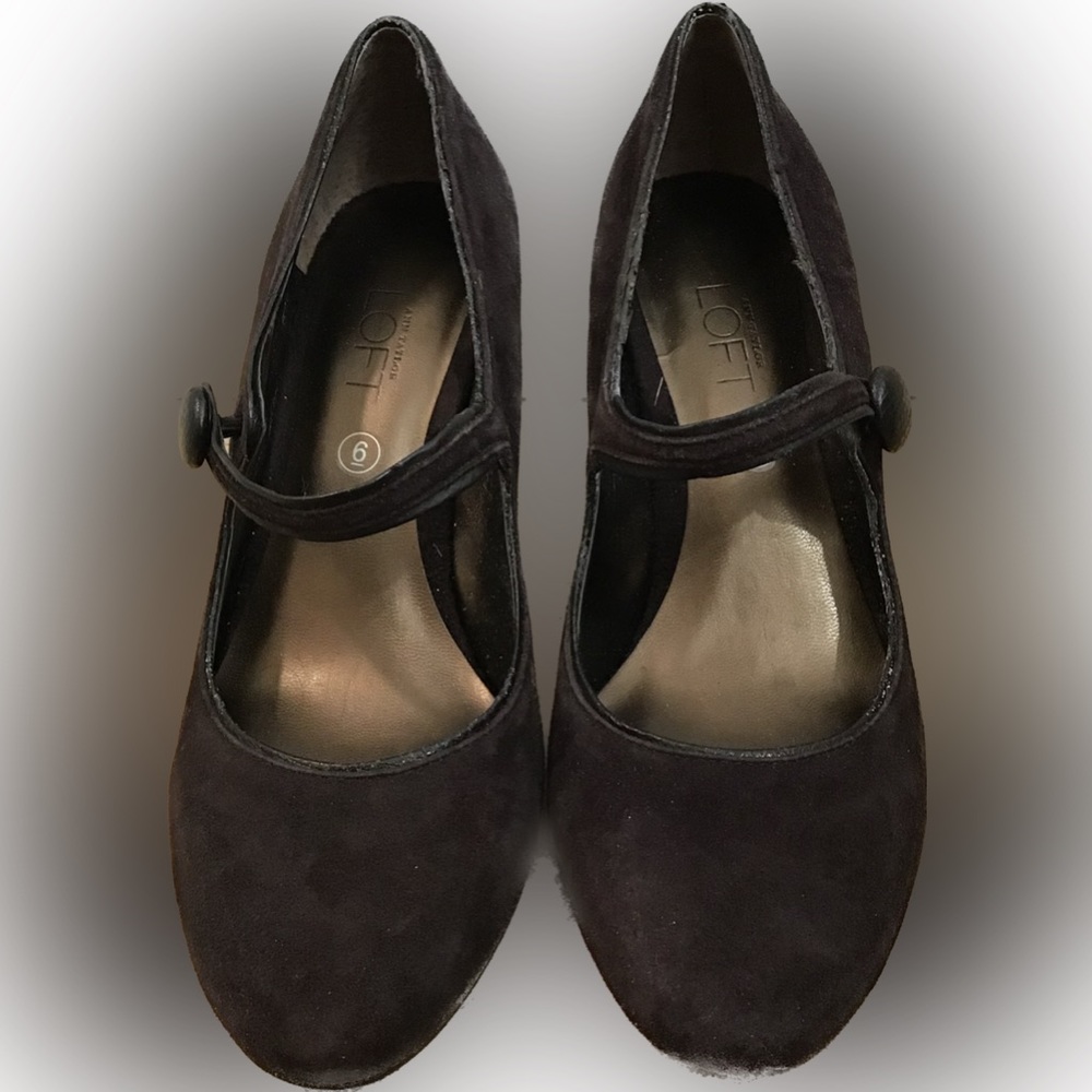 NWT LOFT Brianna High Heeled Mary Jane Style Shoes - Picture 1 of 7